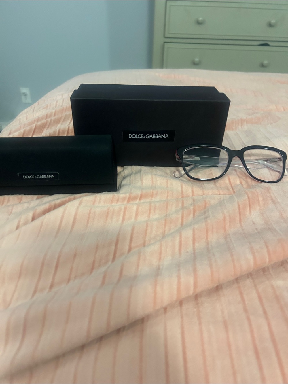 Dolce & Gabbana Black Women's Fashion Eyeglasses with Branded Case